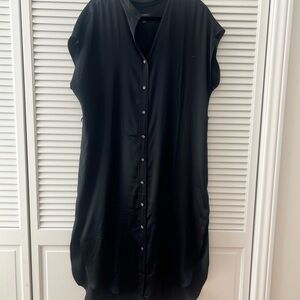 Banana Republic Black Silk Top